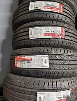 225/60R18 Maxxis Bravo All Season 65k Miles We Install ! Free Rotations Free Flat Repair !