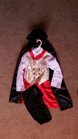 Difraz de vampiro para niño sz 4t