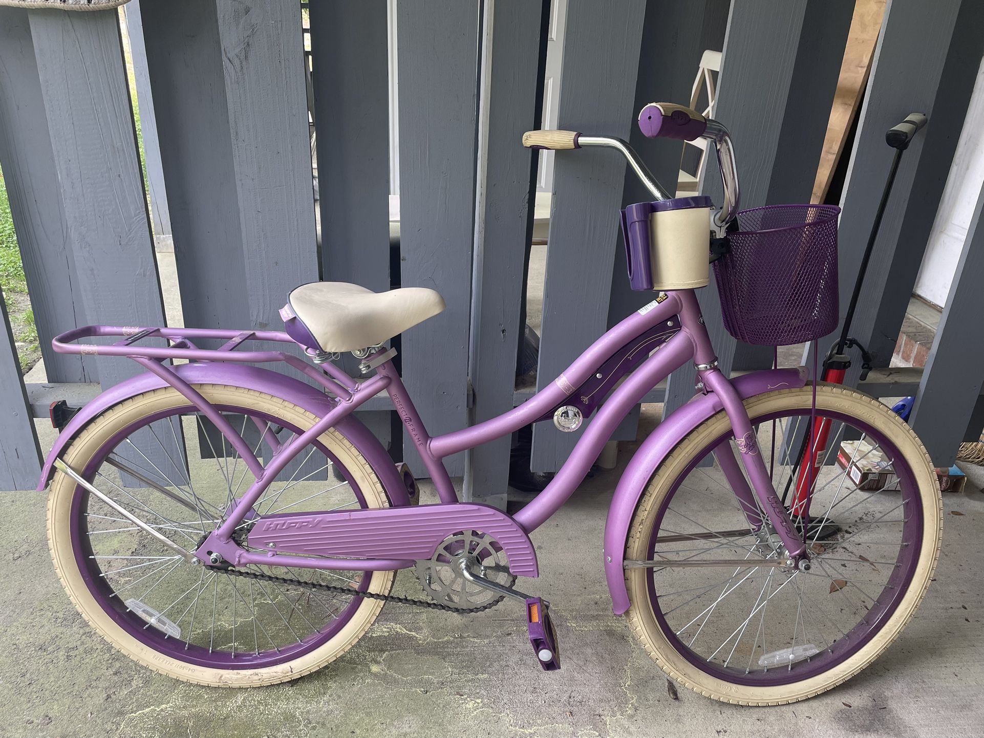 Purple Huffy Bike