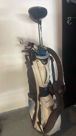 Golf set! 15 different clubs + bag + accessories + golf balls