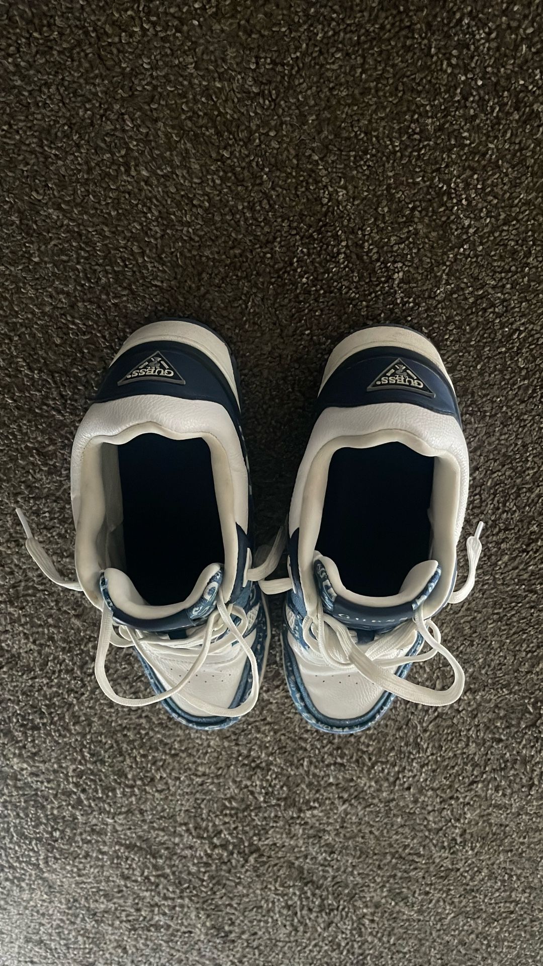 Navy Blue Guess Shoes