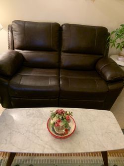 Brand new full electric option recliner  real leather