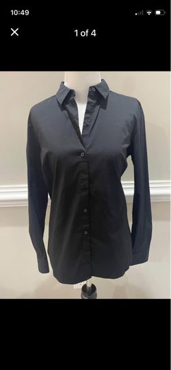Black button down dress shirt