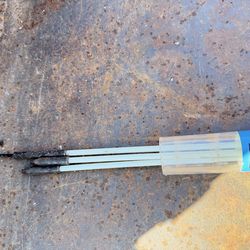 Ideal, electric glow fishing poles for wire pulling 15ft