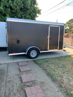 Pace American enclosed trailer