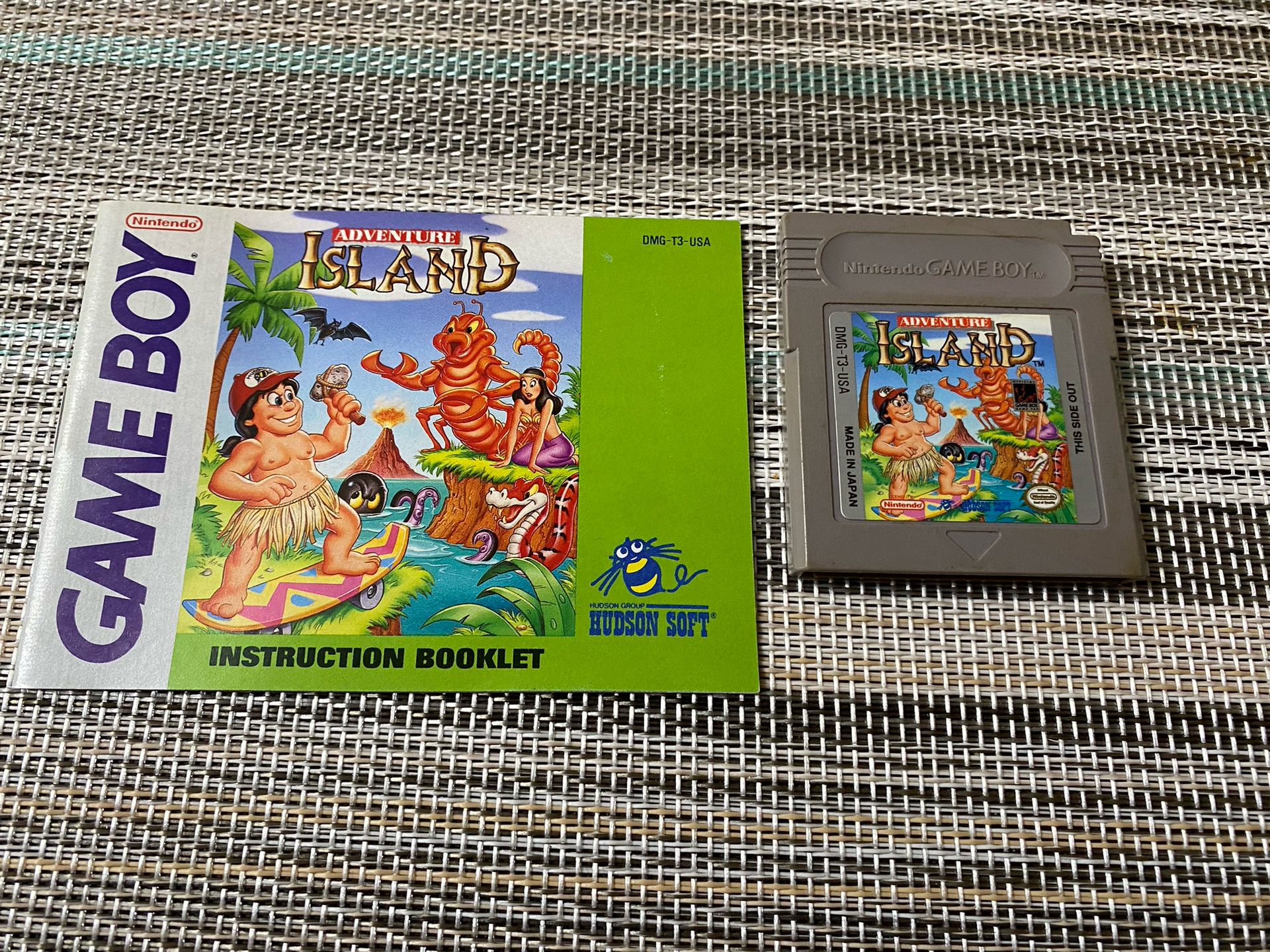 Adventure Island For The Nintendo Gameboy