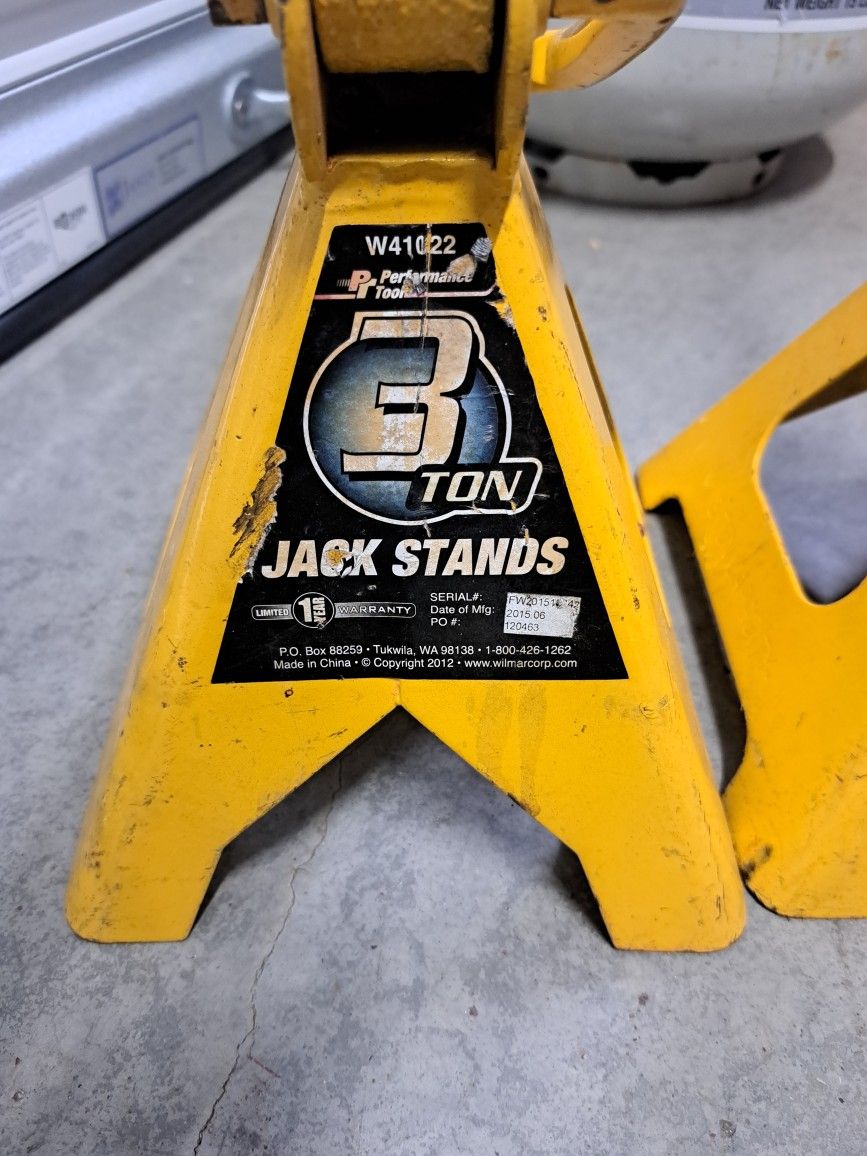 Performance 3 Ton Jack Stands 