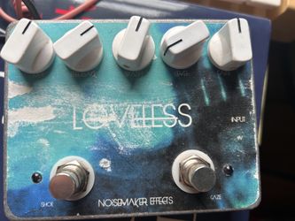 Noisemaker Fuzz and Reverb pedal