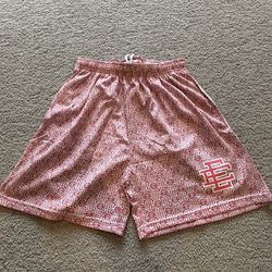 New Eric Emanuel EE Red Shorts Size Large.