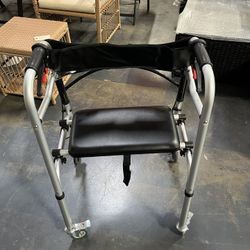 New Foldable Standard Walkers For Seniors Height Adjustable, Lockable Walker