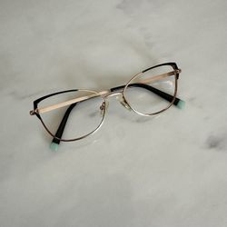 Tiffany And Co Eyeglasses Frame | Rose Gold & Tiffany Blue
