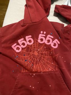 spider hoodie red 555 ( trade or sale )