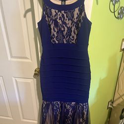 Candalite Petite Blue Dress