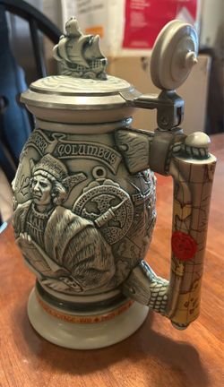 Vintage 1992 Avon Christopher Columbus “New World” Stein