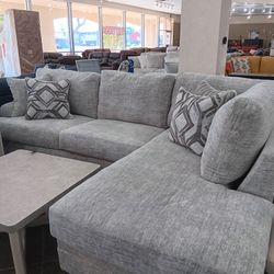Light Grey Sectional 