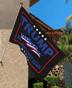 Trump Make America Great Again Garden Flag 3x5 Ft Decor Outdoor Banner Sign Party Parade Breeze Home Fade Proof Flags
