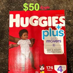 Huggies Little Movers Size 4