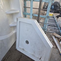 Corner Shower Install