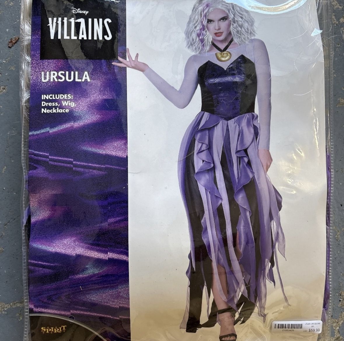 Ursula Costume- Adult Medium