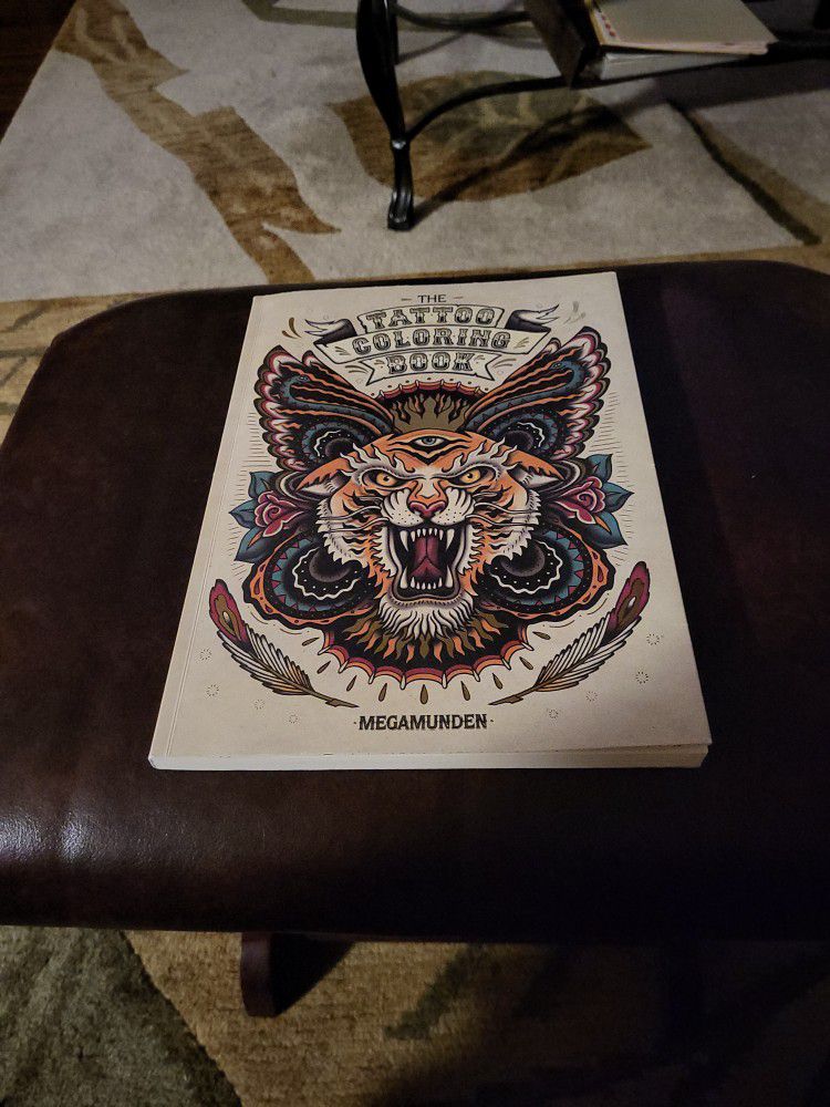 Tattoo Coloring Book, Megamunden