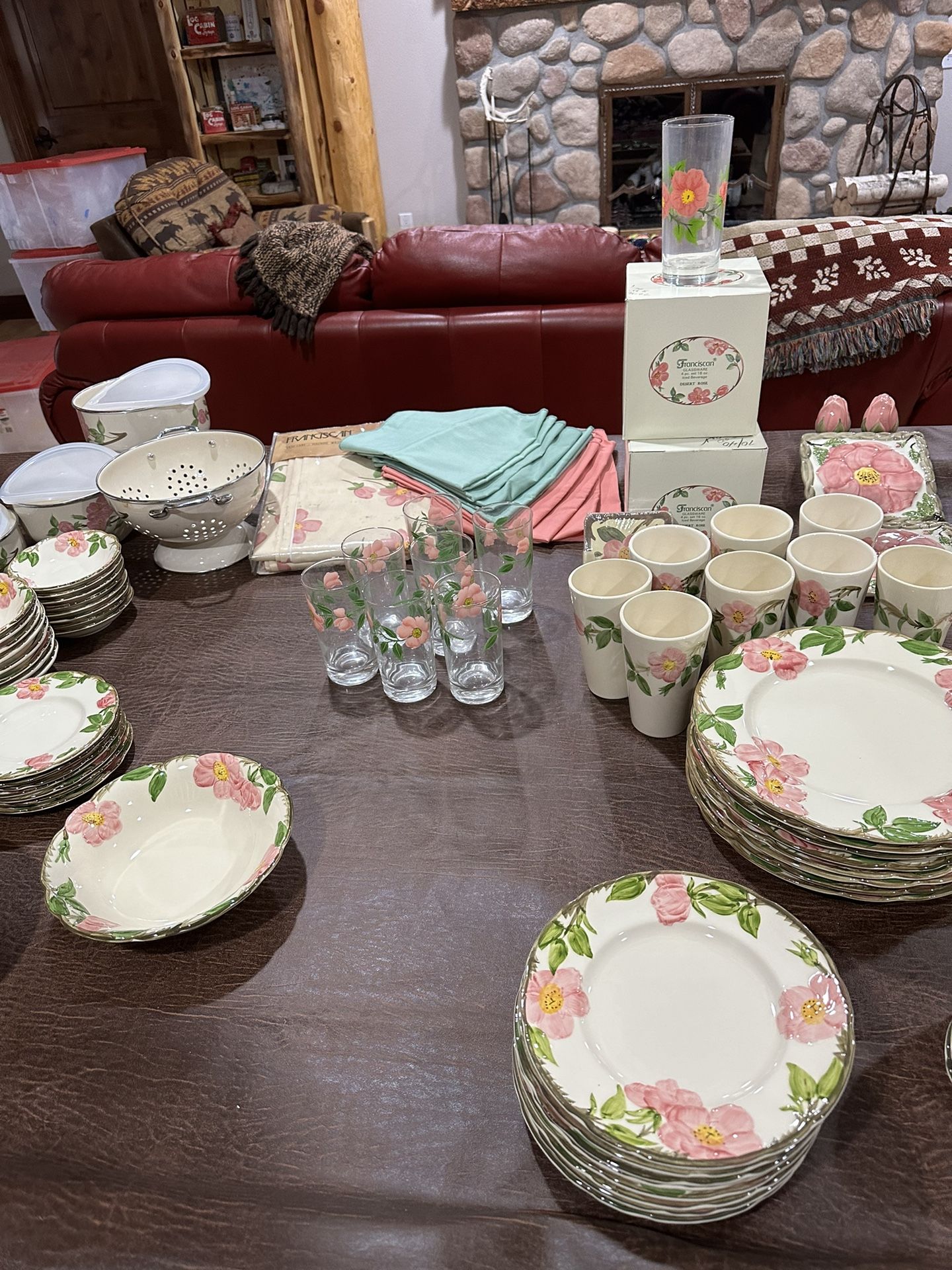 Franciscan Dinnerware - Desert Rose