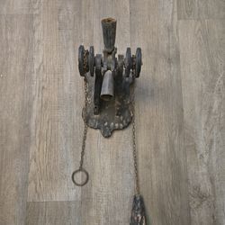 Antique Wood Door Chime 