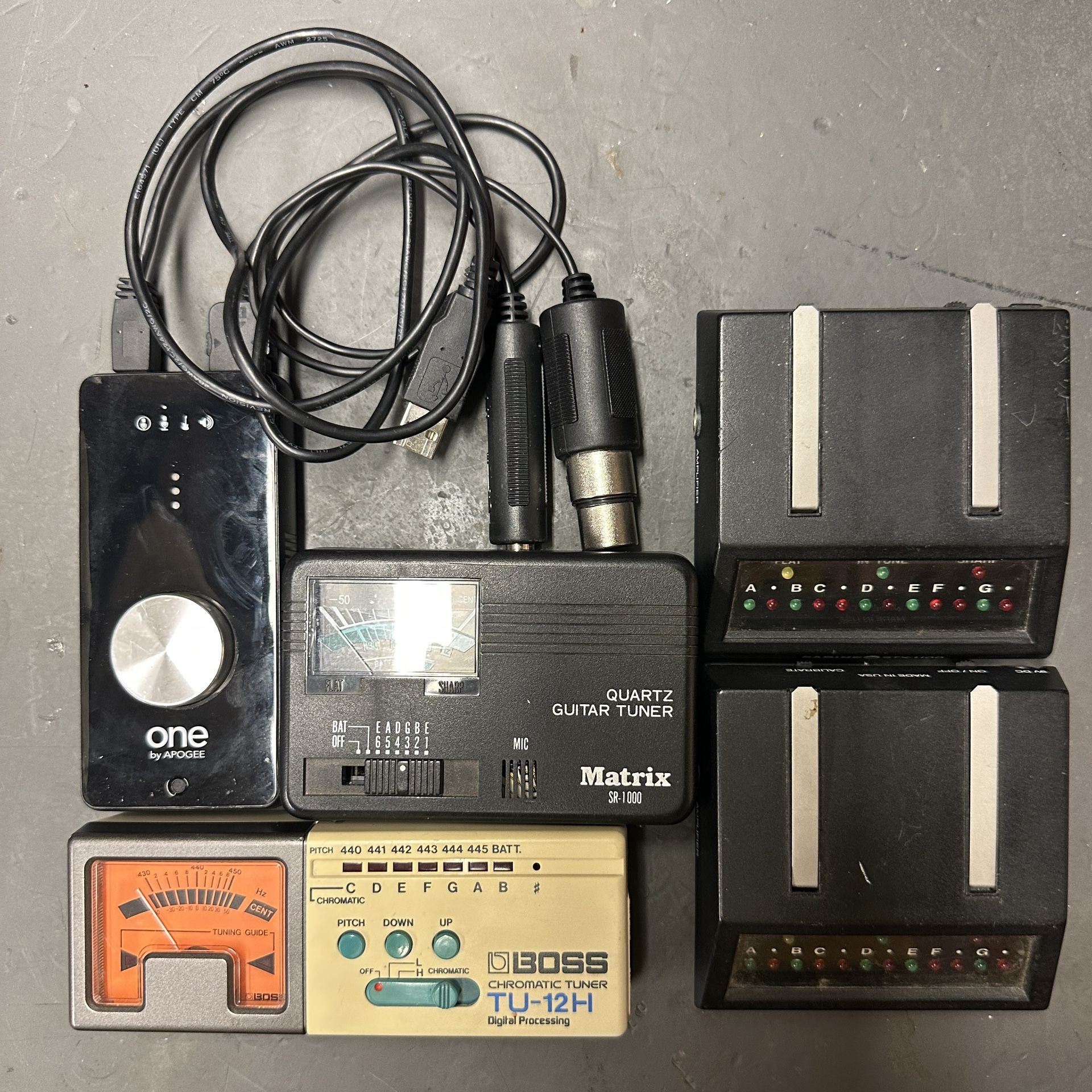 Apogee One + Asst’d. Instrument Tuners - Package Deal