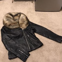 Ladies Leather Jacket size medium