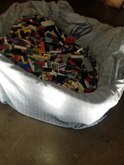 54 pounds of lego