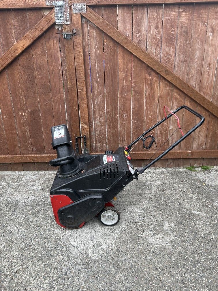 Excellent Snow Blower