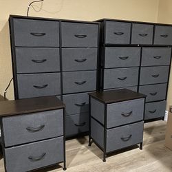 Dressers and Nightstands Combo 