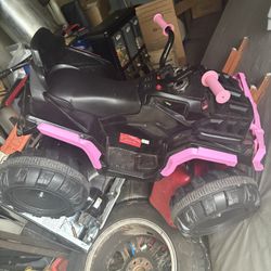 Four-Wheeler With Bluetooth & Radio, Lights 