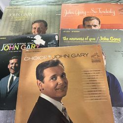 Johnny Gary Vinyl lot 