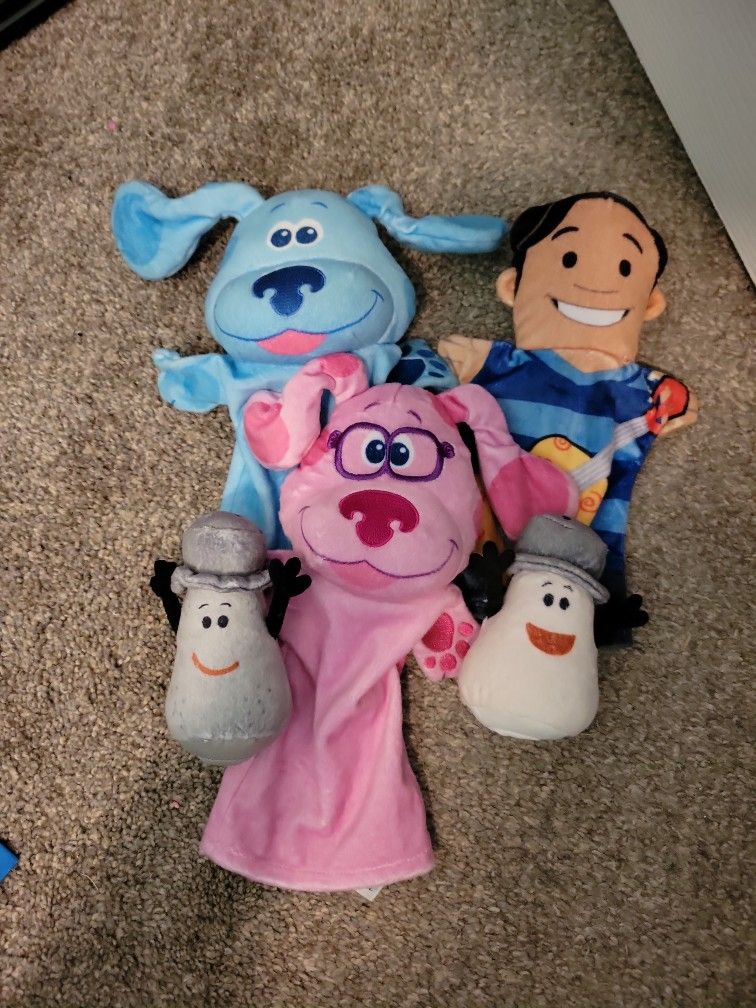 Blue's Clues Puppet Set for Sale in San Antonio, TX OfferUp