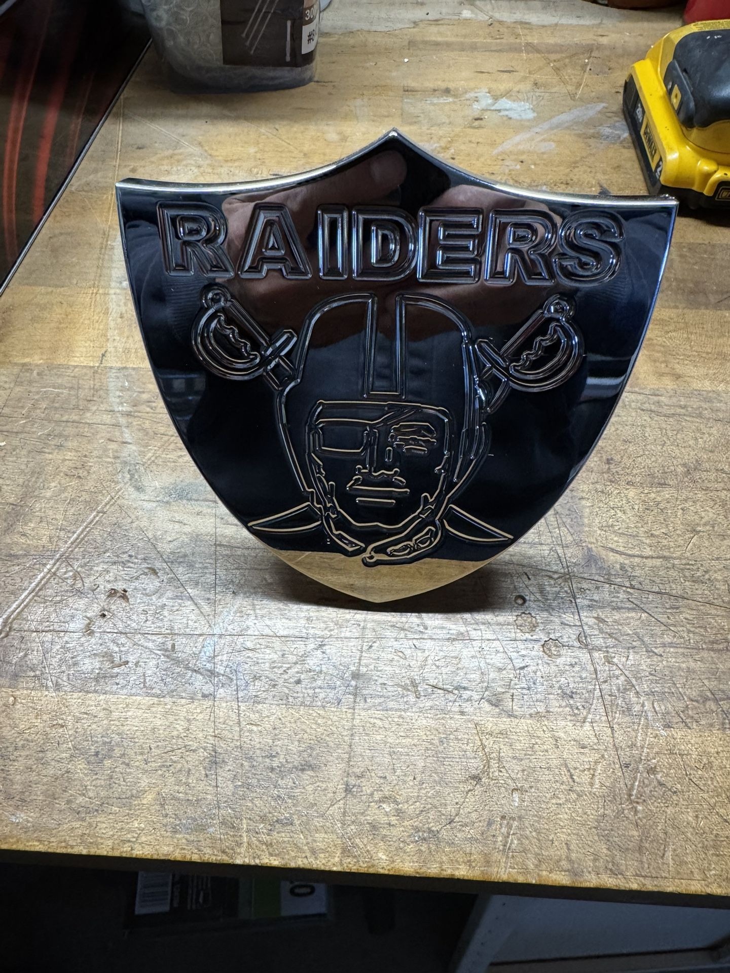 Raiders Hitch Receiver Cover