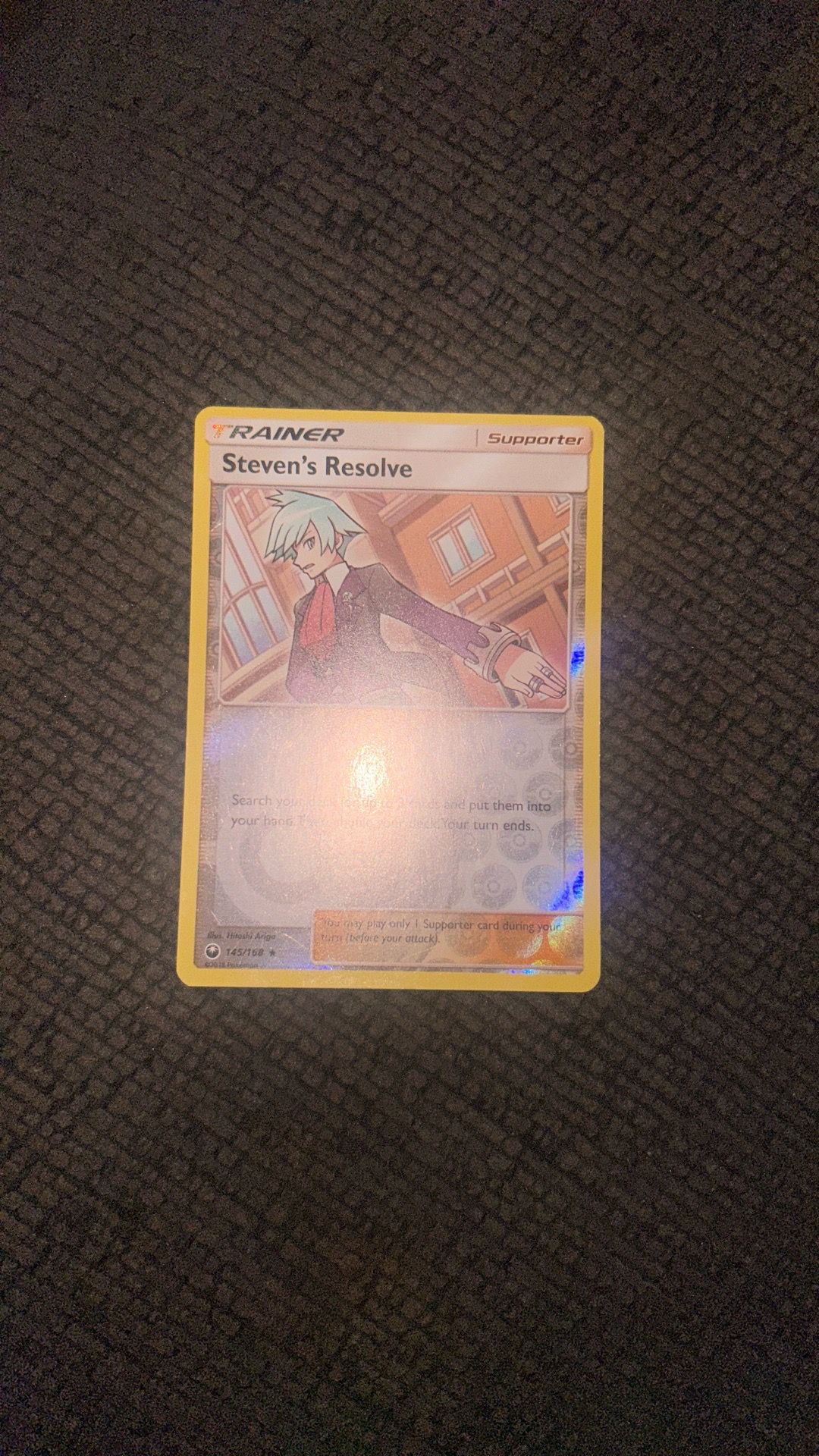 Celestial Storm | Steven’s Resolve Holo Rare 145/168