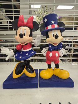 🇺🇸 Mickey & Minnie Mouse Figurine Set 🇺🇸