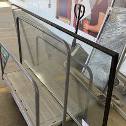 EKIPAZH Double Glass Low-E Window Panel – Black Frame Energy Efficient (40×80)