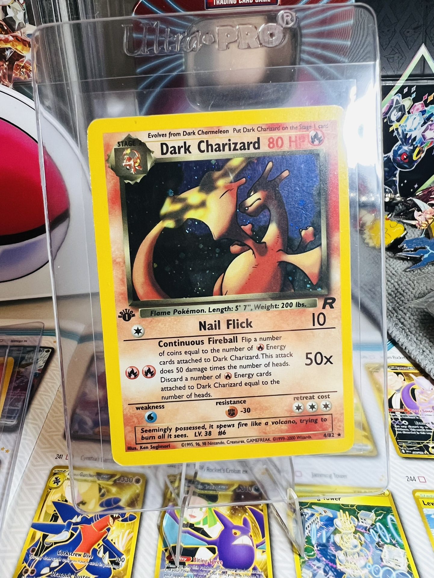 Pokemon Dark Charizard 1st Edition