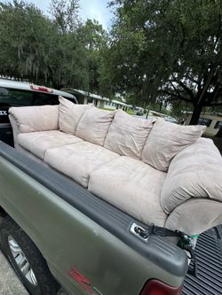 Tan couch