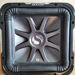 12" Kicker Subwoofer - Car Audio 