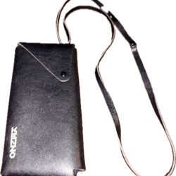 Kenzo Leather Phone Or Sunglass Bag