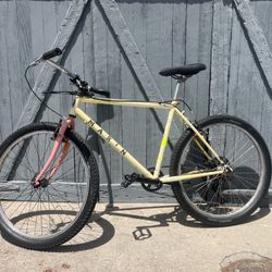 Mountain Bike With Marin Frame