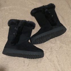 Black Boots Size 10 New 