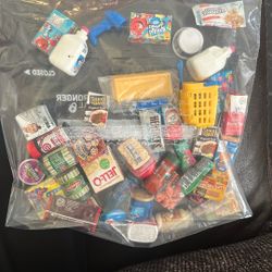Shopkins Toys .. miniature groceries