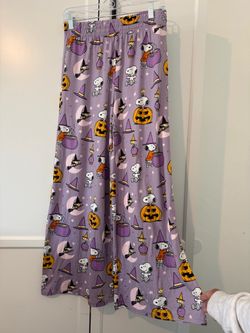 Like new wide leg  Munki Munki Peanuts Snoopy Halloween Pajama Pants