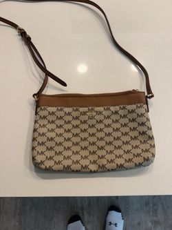 Michael Kors MK Monogram Crossbody Bag