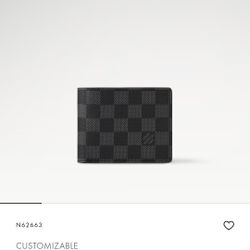 Black Louis Vuitton Wallet