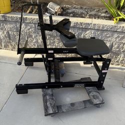 hammer strength calf raise machine