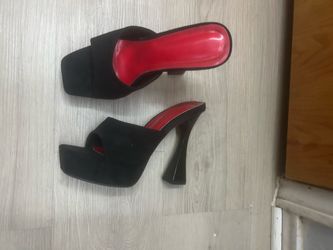 Black heels